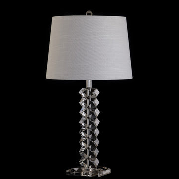 Julia 25.5" Crystal LED Table Lamp - JONATHAN Y
